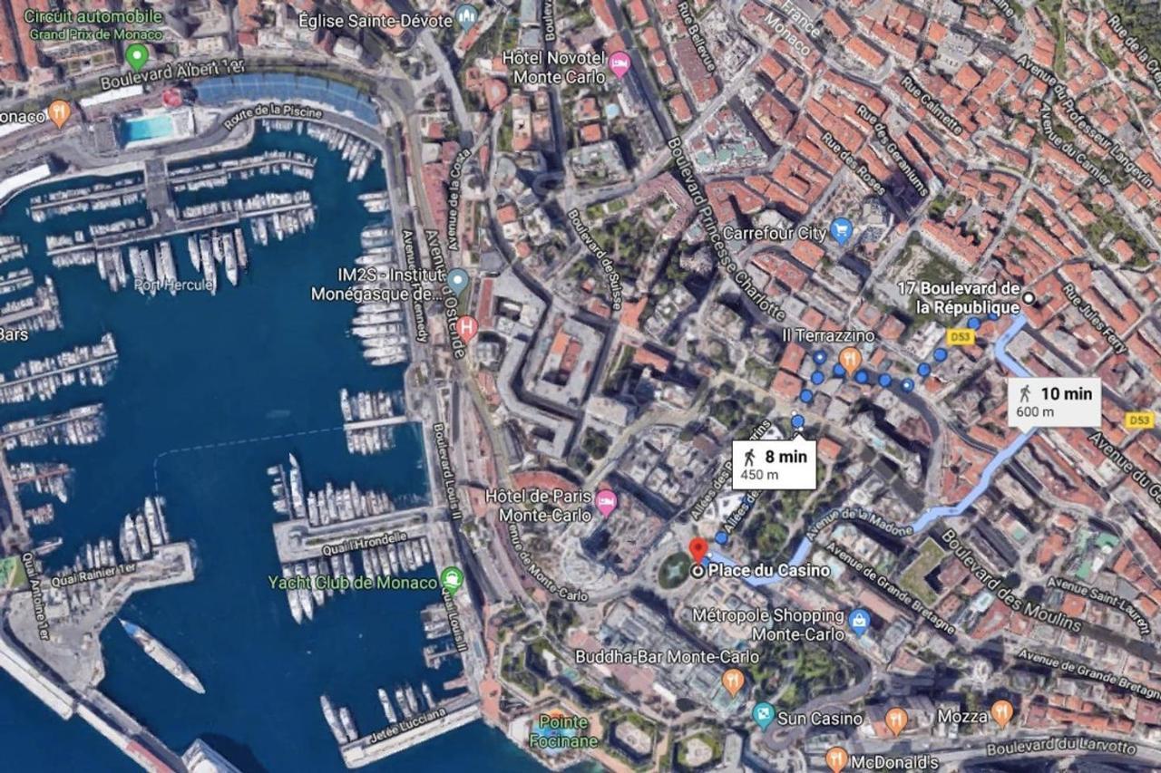 Monaco Central 1 Bedroom Appartement Beausoleil Kültér fotó